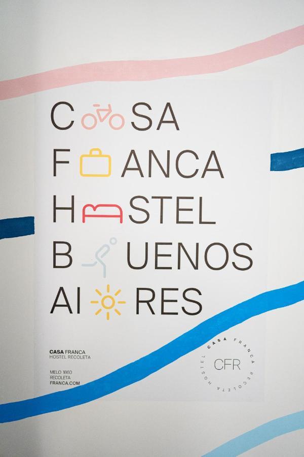 Casa Franca Recoleta Hostel Boutique บัวโนสไอเรส ภายนอก รูปภาพ